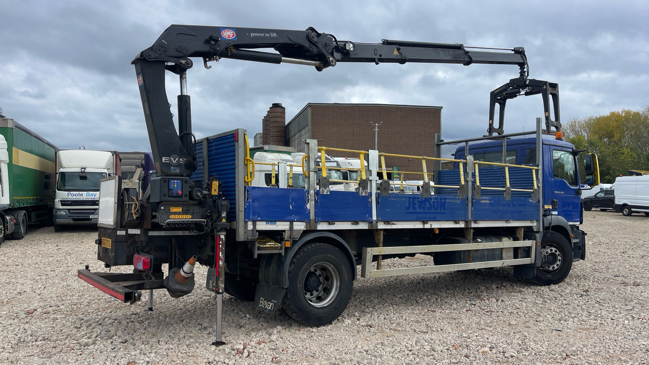 Man TGM 18.250 - Pritsche LKW, Autokran: das Bild 4 Man TGM 18.250 - Pritsche LKW, Autokran: das Bild 4