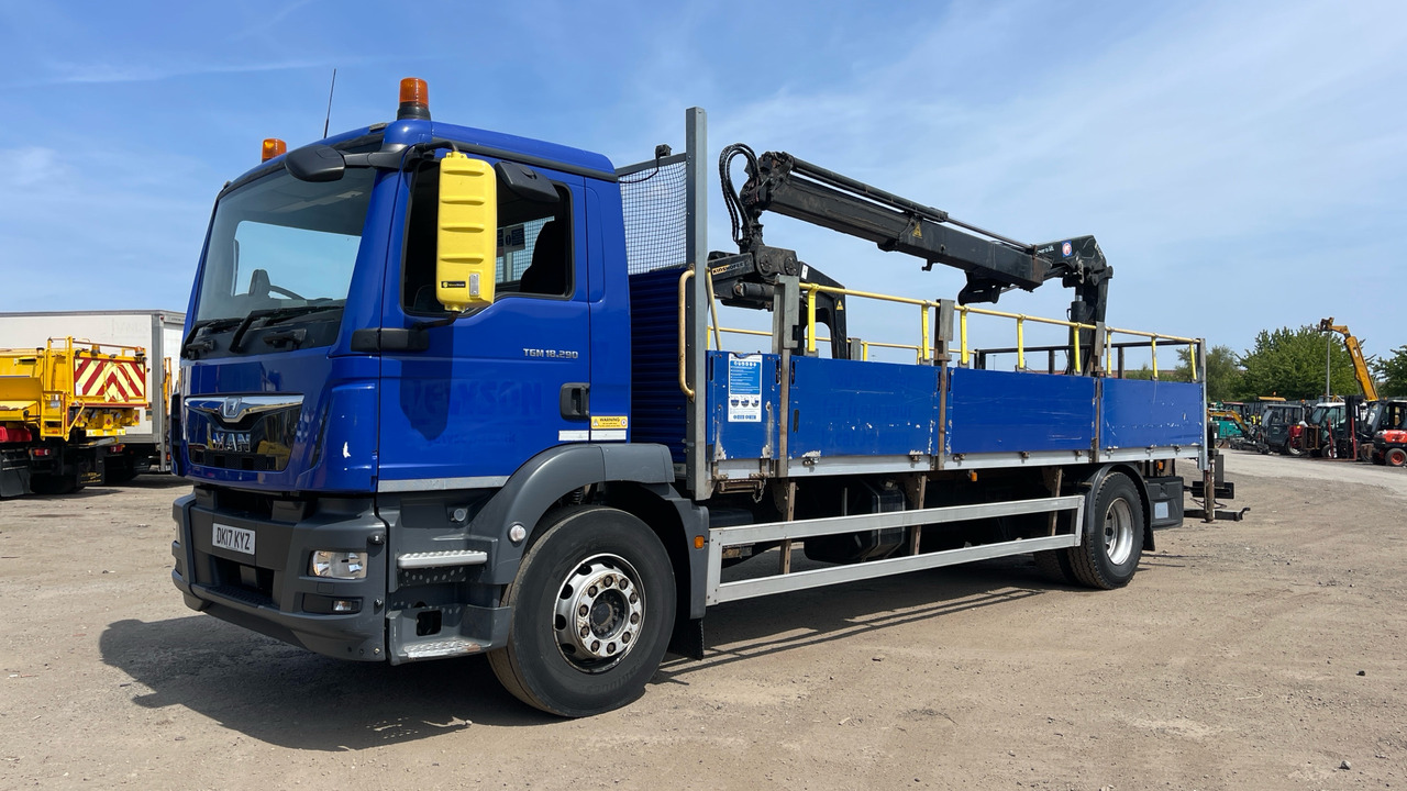 Man TGM 18.290 - Pritsche LKW, Autokran: das Bild 2 Man TGM 18.290 - Pritsche LKW, Autokran: das Bild 2