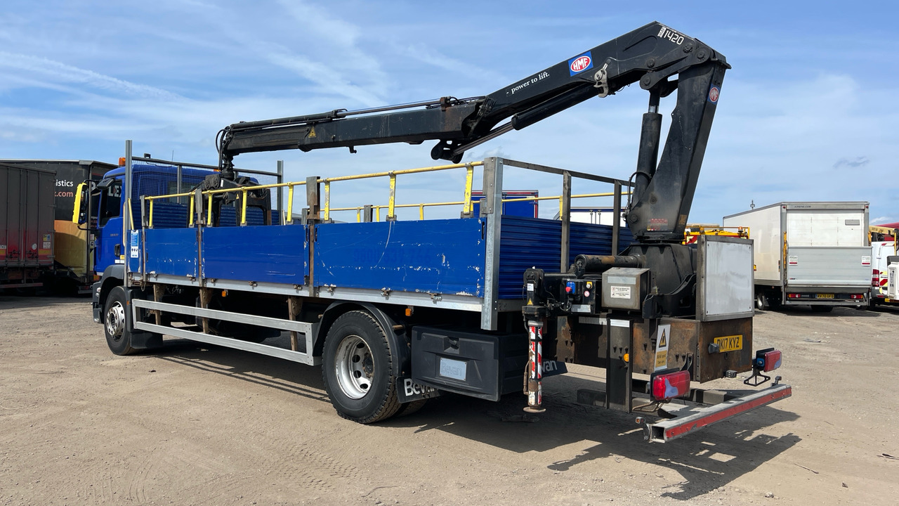 Man TGM 18.290 - Pritsche LKW, Autokran: das Bild 3 Man TGM 18.290 - Pritsche LKW, Autokran: das Bild 3