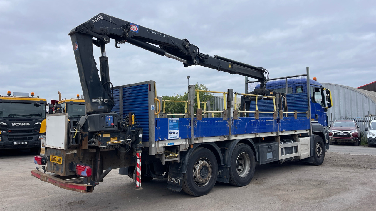 Man TGS 26.360 - Pritsche LKW, Autokran: das Bild 4 Man TGS 26.360 - Pritsche LKW, Autokran: das Bild 4