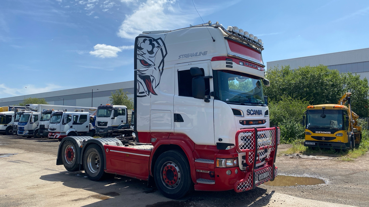 SCANIA R 580 - Sattelzugmaschine: das Bild 1 SCANIA R 580 - Sattelzugmaschine: das Bild 1