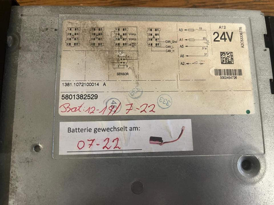 IVECO Tachograph 5801382529 - Tachograph: das Bild 3 IVECO Tachograph 5801382529 - Tachograph: das Bild 3