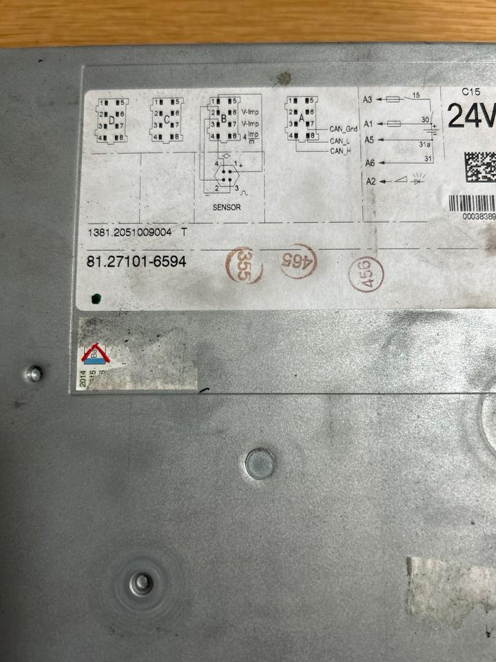 MAN Tachograph 81.27101-6594 - Tachograph für LKW: das Bild 3 MAN Tachograph 81.27101-6594 - Tachograph für LKW: das Bild 3