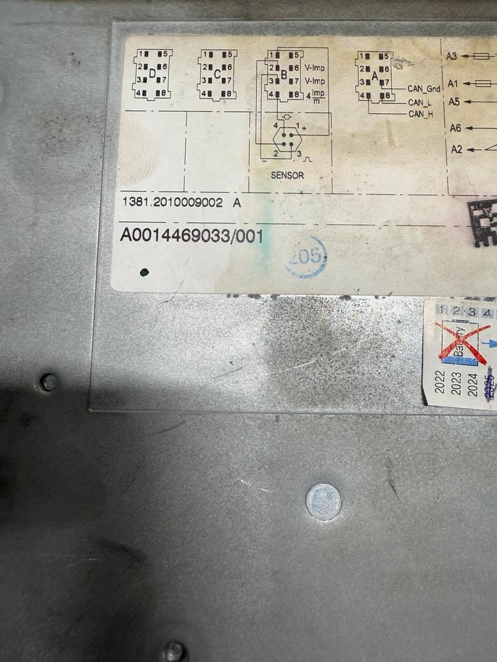 Mercedes Benz Actros MP4 VDO Tachograph A0014469033 - Tachograph: das Bild 5 Mercedes Benz Actros MP4 VDO Tachograph A0014469033 - Tachograph: das Bild 5