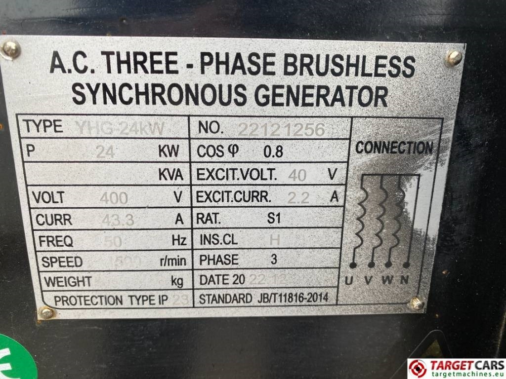 Stromgenerator Bauer GF-24KW Diesel 30KVA Generator 400/230V: das Bild 11 Stromgenerator Bauer GF-24KW Diesel 30KVA Generator 400/230V: das Bild 11