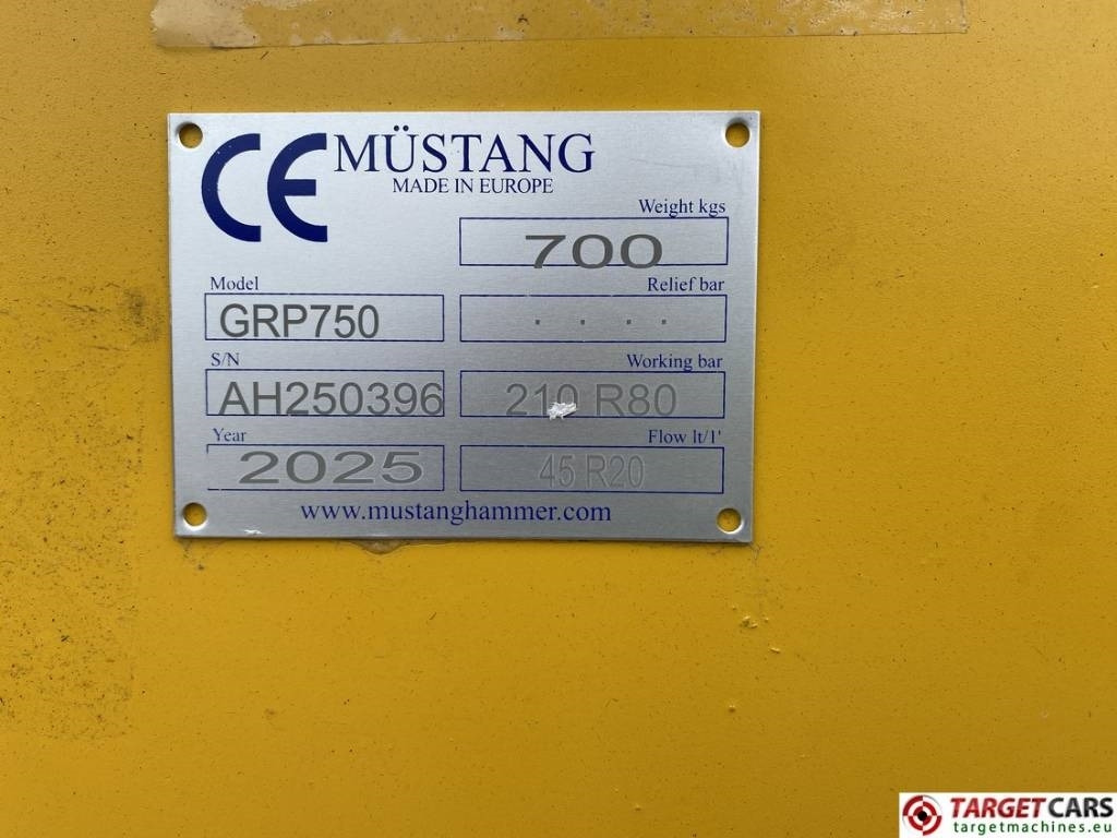 NEU: Greifer für Baumaschine Mustang GRP750 Hydraulic Rotation Sorting Grapple 7~16T: das Bild 10