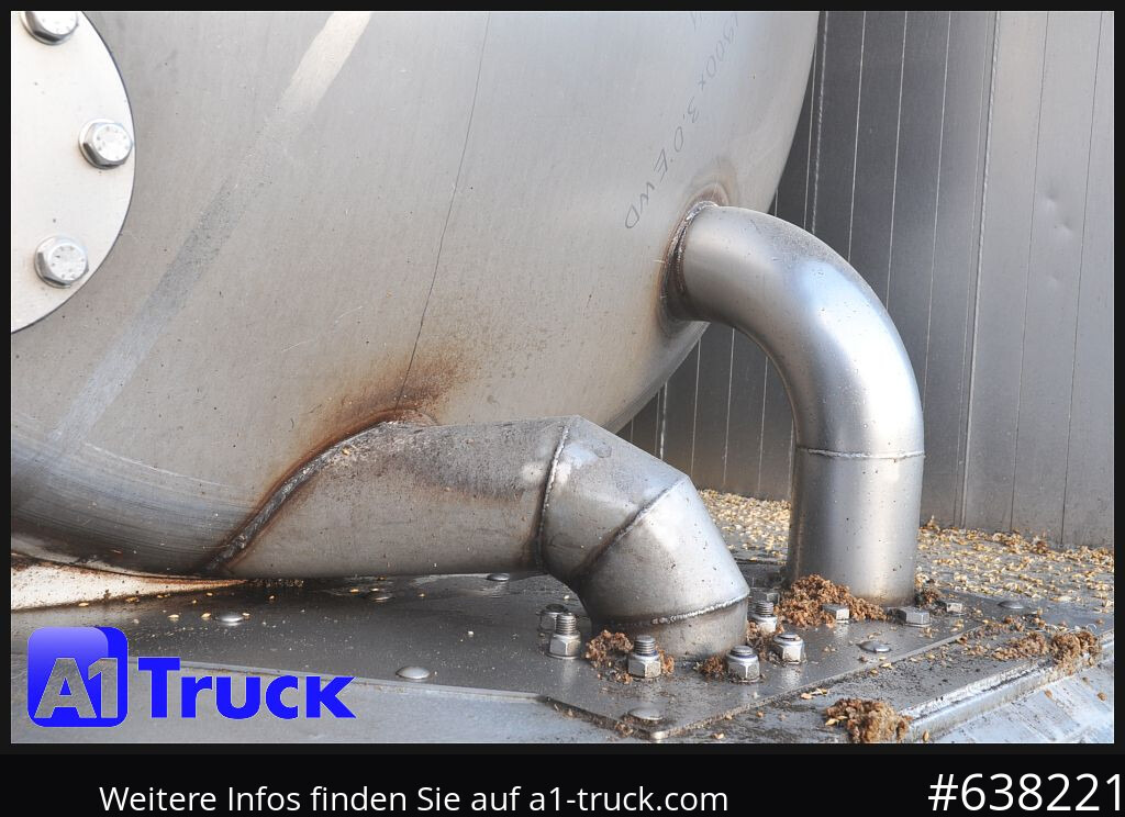 BENALU Kombiliner Gülle Tank + Kipper fest34m³ flüssig 26m³, Tüv neu, - Tankauflieger: das Bild 2 BENALU Kombiliner Gülle Tank + Kipper fest34m³ flüssig 26m³, Tüv neu, - Tankauflieger: das Bild 2