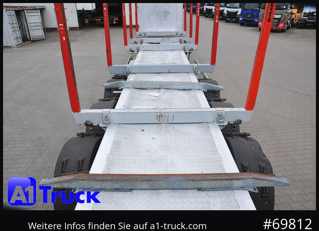 BENALU Timberliner, Vollalu, 2x Liftachse, Lang-Holz, - Holzauflieger: das Bild 3 BENALU Timberliner, Vollalu, 2x Liftachse, Lang-Holz, - Holzauflieger: das Bild 3