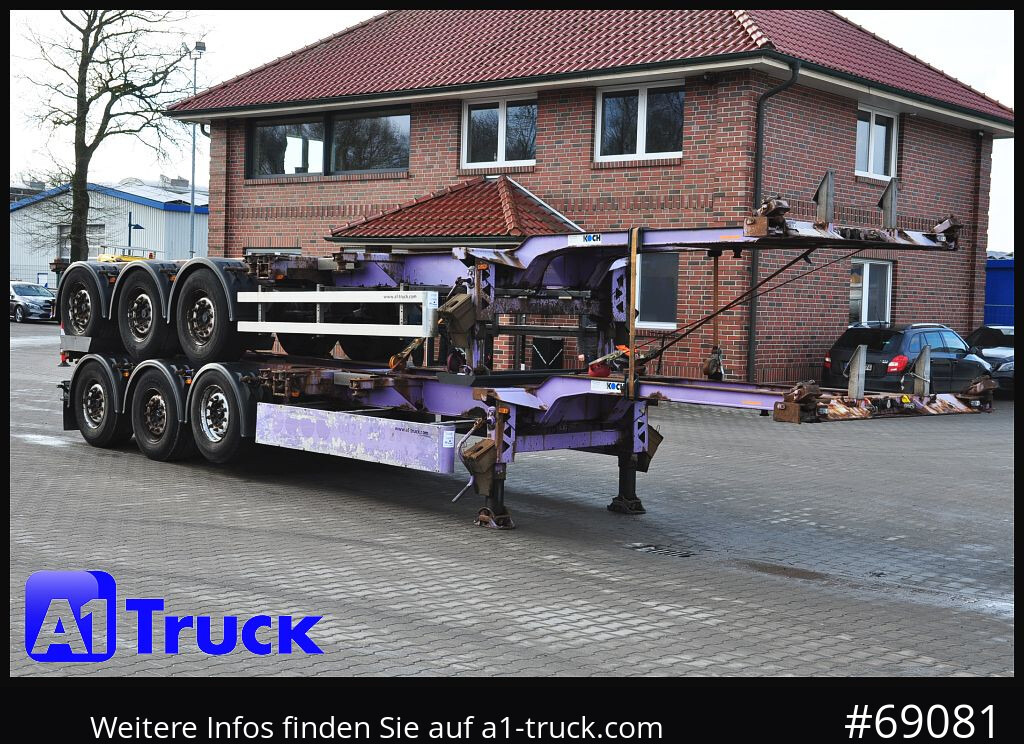 CARNEHL CCS/HS HighCube 20,30,40 Tüv - Container/ Wechselfahrgestell Auflieger: das Bild 1 CARNEHL CCS/HS HighCube 20,30,40 Tüv - Container/ Wechselfahrgestell Auflieger: das Bild 1