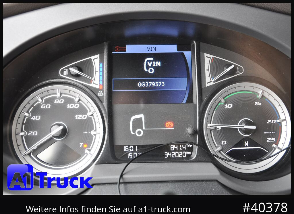 DAF DAF XF 480 FAN SSC Intarder, Lenkachse Standlklima - Containerwagen/ Wechselfahrgestell LKW: das Bild 2 DAF DAF XF 480 FAN SSC Intarder, Lenkachse Standlklima - Containerwagen/ Wechselfahrgestell LKW: das Bild 2