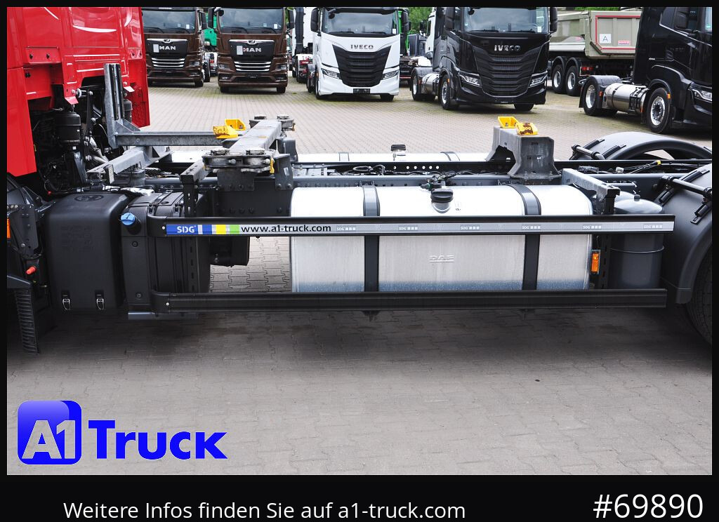 DAF XF 480, BDF, 7,45, 7,82, Lift-Lenkachse, - Containerwagen/ Wechselfahrgestell LKW: das Bild 2 DAF XF 480, BDF, 7,45, 7,82, Lift-Lenkachse, - Containerwagen/ Wechselfahrgestell LKW: das Bild 2