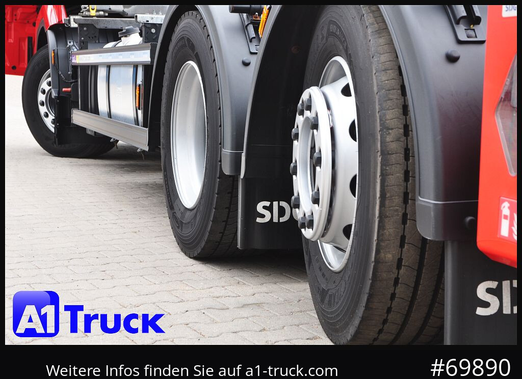 DAF XF 480, BDF, 7,45, 7,82, Lift-Lenkachse, - Containerwagen/ Wechselfahrgestell LKW: das Bild 4 DAF XF 480, BDF, 7,45, 7,82, Lift-Lenkachse, - Containerwagen/ Wechselfahrgestell LKW: das Bild 4