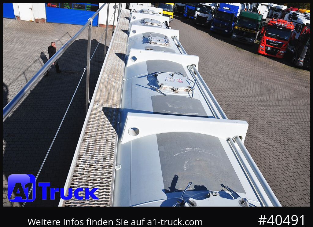 FELDBINDER KIP 60/7300/A/2, Kippsilo 60.3 ADR, 60m³, - Siloauflieger: das Bild 4 FELDBINDER KIP 60/7300/A/2, Kippsilo 60.3 ADR, 60m³, - Siloauflieger: das Bild 4