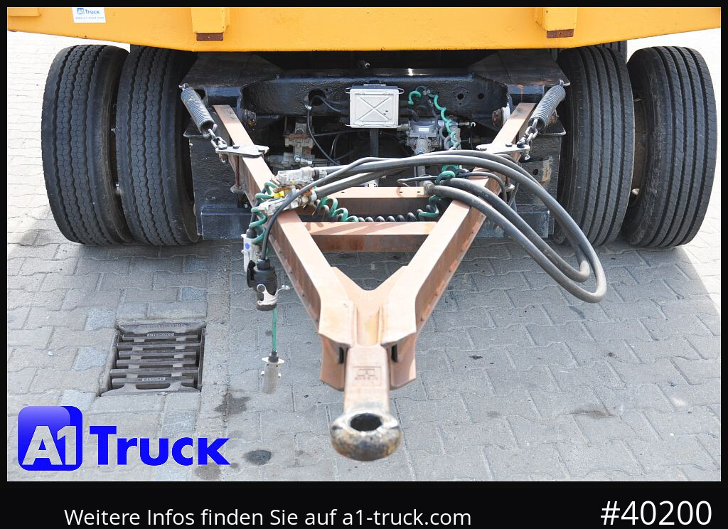 GOLDHOFER 6achs Plattform, Ballast, 60to., Schwerlast, - Tieflader Anhänger: das Bild 3 GOLDHOFER 6achs Plattform, Ballast, 60to., Schwerlast, - Tieflader Anhänger: das Bild 3