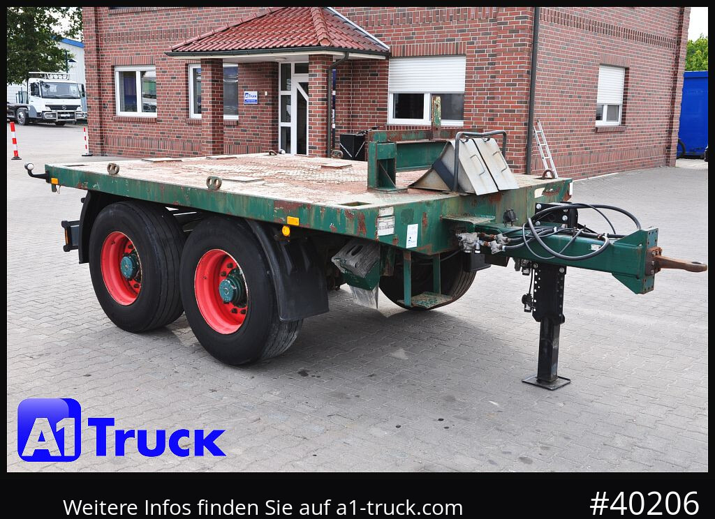 GOLDHOFER Ballast Anh. Obermaier, 18 tonnen, - Pritschenanhänger/ Plattformanhänger: das Bild 1 GOLDHOFER Ballast Anh. Obermaier, 18 tonnen, - Pritschenanhänger/ Plattformanhänger: das Bild 1