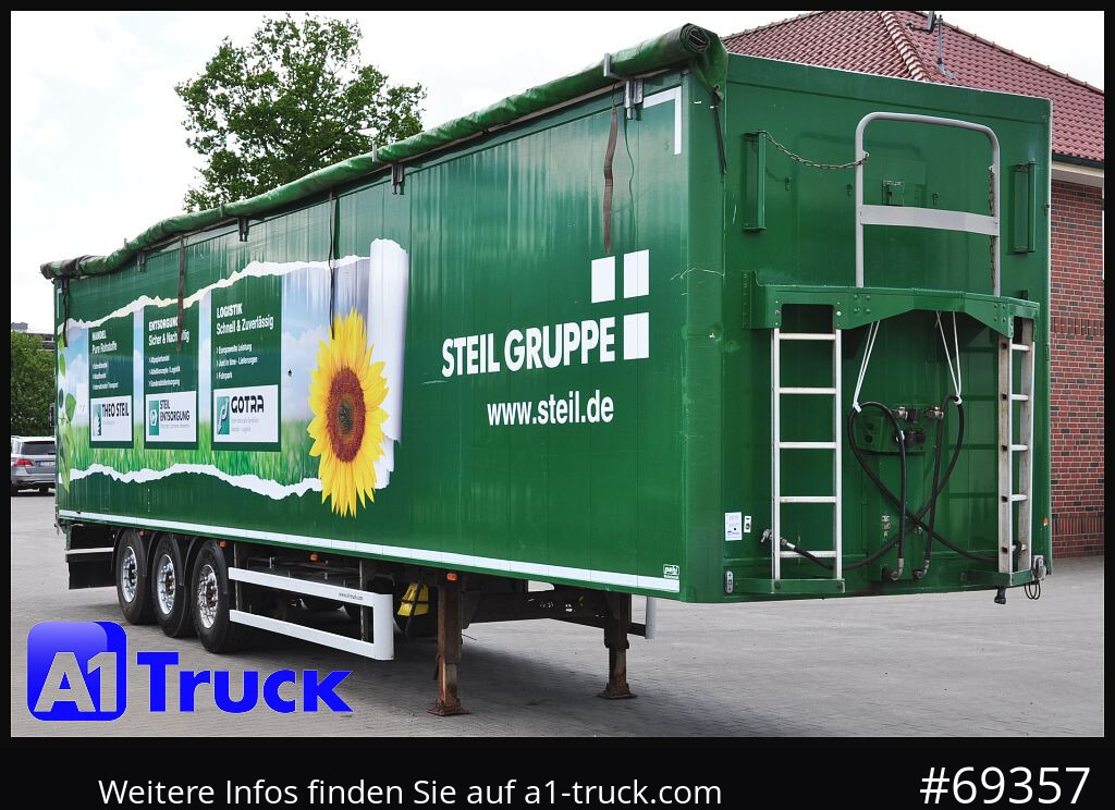 KNAPEN K100, Lift, SAF 90m³ - Schubboden Auflieger: das Bild 1 KNAPEN K100, Lift, SAF 90m³ - Schubboden Auflieger: das Bild 1