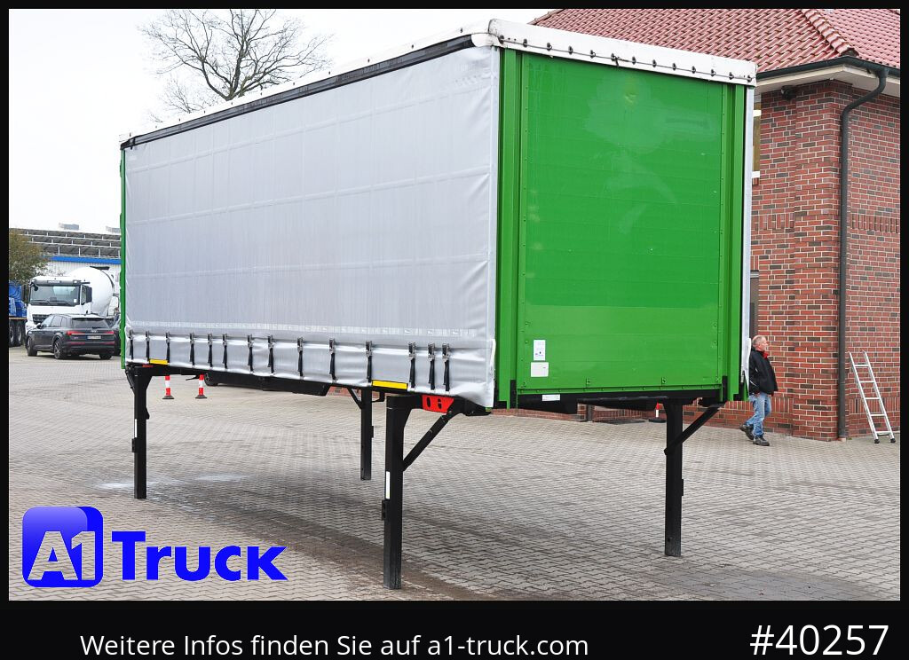 KOEGEL 7.45 BDF Wechselbrücke, neue Plane, Bordwand - Planenaufbau: das Bild 1 KOEGEL 7.45 BDF Wechselbrücke, neue Plane, Bordwand - Planenaufbau: das Bild 1