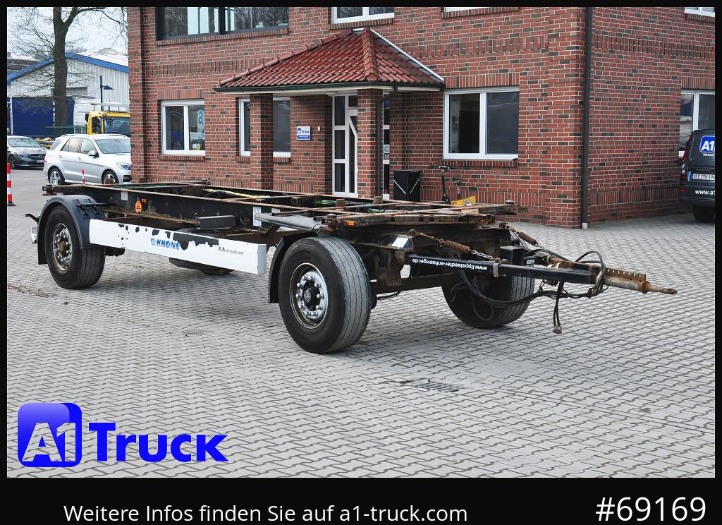 KRONE AZ 18, Standard BDF, BPW - Container/ Wechselfahrgestell Anhänger: das Bild 1 KRONE AZ 18, Standard BDF, BPW - Container/ Wechselfahrgestell Anhänger: das Bild 1
