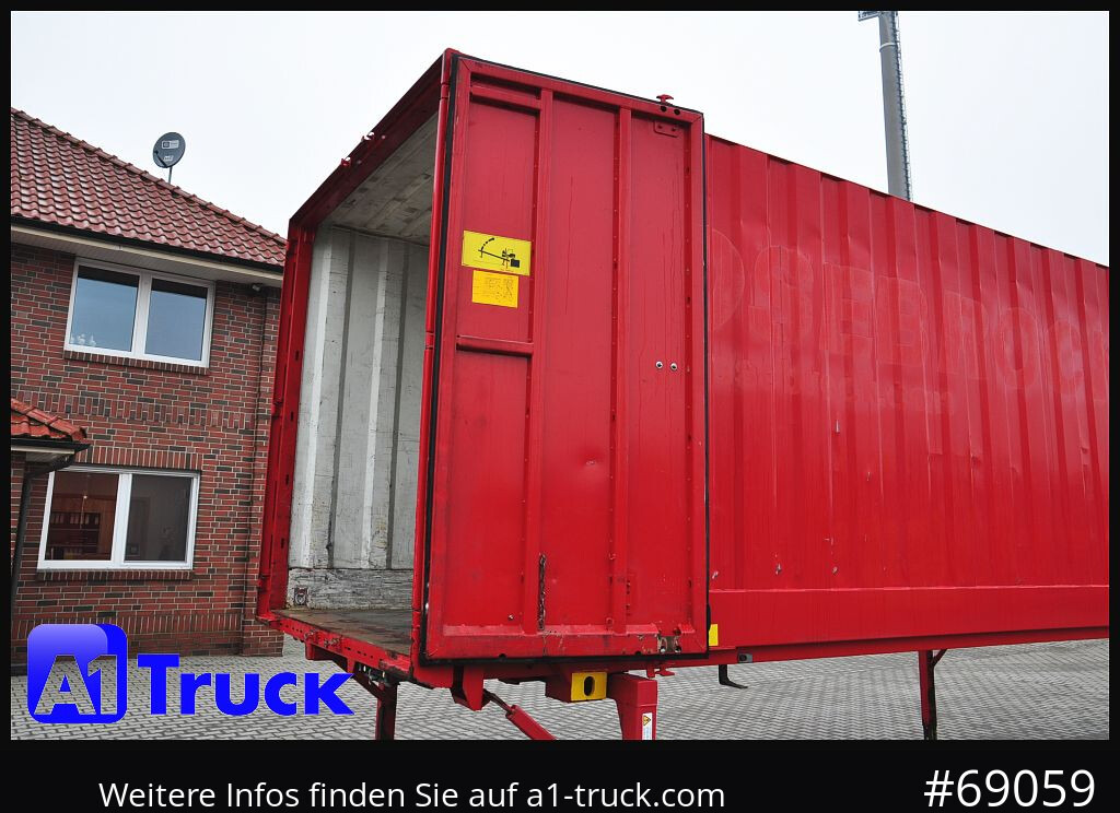 KRONE BDF 7,45 Wechselbrücke Koffer, Zurrösen in den Seitenwänden - Kofferaufbau: das Bild 3 KRONE BDF 7,45 Wechselbrücke Koffer, Zurrösen in den Seitenwänden - Kofferaufbau: das Bild 3