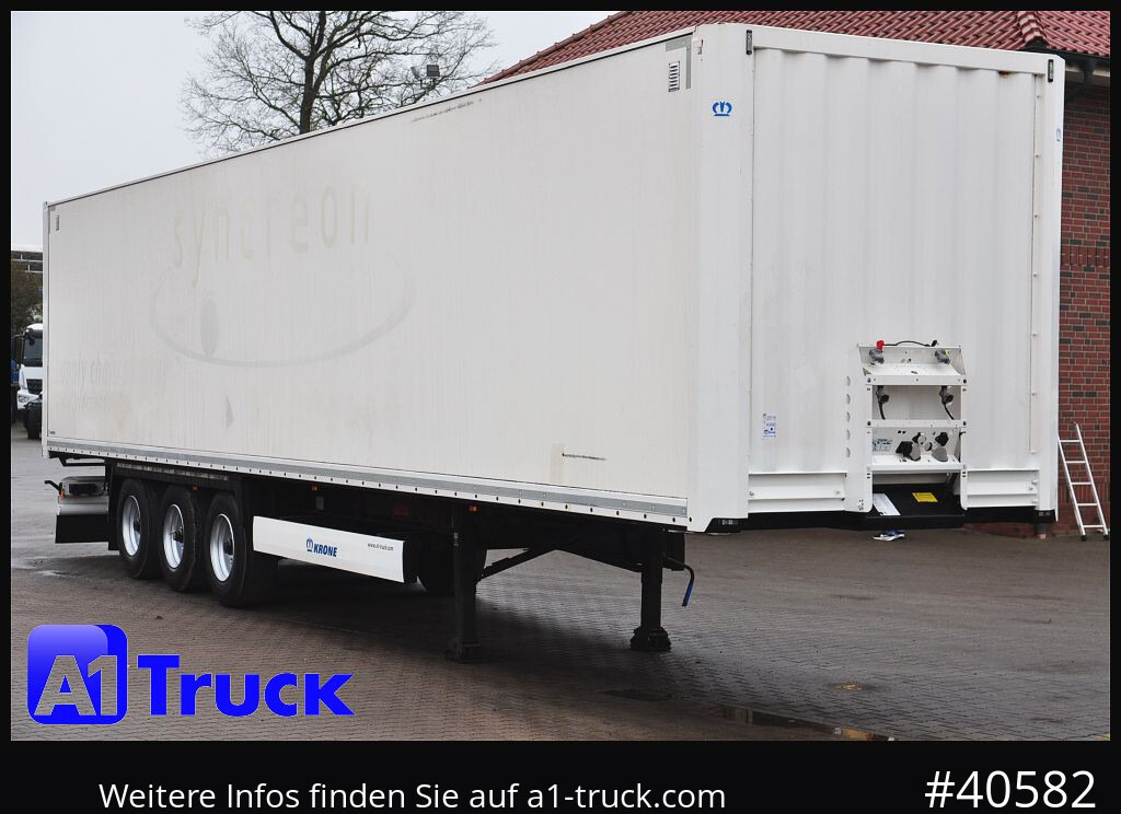 KRONE SDK 27, Koffer, 1 Vorbesitzer, Plywood, - Koffer Auflieger: das Bild 1 KRONE SDK 27, Koffer, 1 Vorbesitzer, Plywood, - Koffer Auflieger: das Bild 1