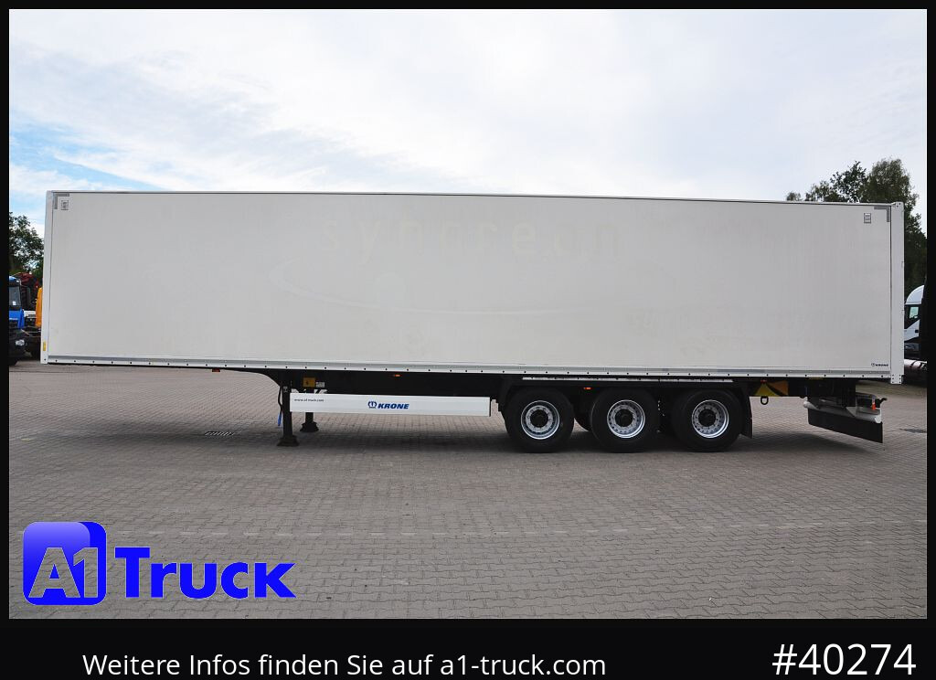 KRONE SDK 27, Koffer, 1 Vorbesitzer, Plywood, - Koffer Auflieger: das Bild 2 KRONE SDK 27, Koffer, 1 Vorbesitzer, Plywood, - Koffer Auflieger: das Bild 2