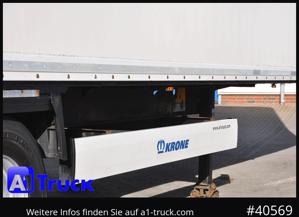 KRONE SDK 27, Koffer, 1 Vorbesitzer, Plywood, - Koffer Auflieger: das Bild 2 KRONE SDK 27, Koffer, 1 Vorbesitzer, Plywood, - Koffer Auflieger: das Bild 2