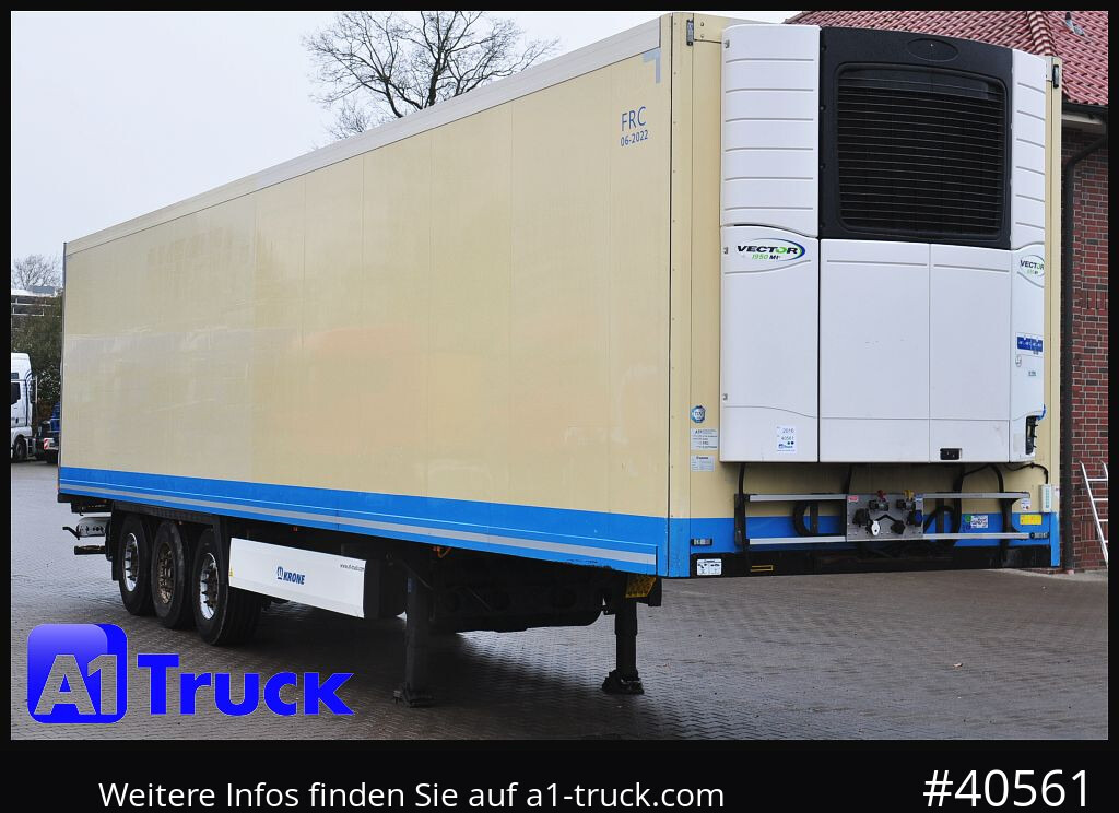 KRONE SDR 27 Carrier 1950 Mt. Doppelstock Lift,TÜV 07/2026 - Kühlkoffer Auflieger: das Bild 1 KRONE SDR 27 Carrier 1950 Mt. Doppelstock Lift,TÜV 07/2026 - Kühlkoffer Auflieger: das Bild 1