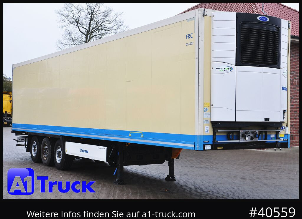 KRONE SDR 27 Carrier 1950 Mt. Doppelstock Lift,TÜV 08/2026 - Kühlkoffer Auflieger: das Bild 1 KRONE SDR 27 Carrier 1950 Mt. Doppelstock Lift,TÜV 08/2026 - Kühlkoffer Auflieger: das Bild 1