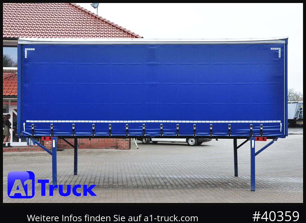 Planenaufbau KRONE Wechselbrücke 7,45, Code XL, Bordwand, neue Plane: das Bild 8 Planenaufbau KRONE Wechselbrücke 7,45, Code XL, Bordwand, neue Plane: das Bild 8