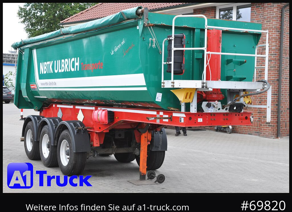 LANGENDORF SKS-HS 24-30, 26m³ Stahl, Lift Alufelgen, - Kipper Auflieger: das Bild 1 LANGENDORF SKS-HS 24-30, 26m³ Stahl, Lift Alufelgen, - Kipper Auflieger: das Bild 1