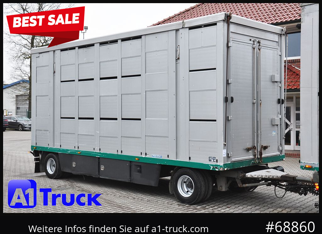 MENKE Menke-Janzen 3 Stock, Hubdach, durchlader, - Tiertransporter Anhänger: das Bild 1 MENKE Menke-Janzen 3 Stock, Hubdach, durchlader, - Tiertransporter Anhänger: das Bild 1