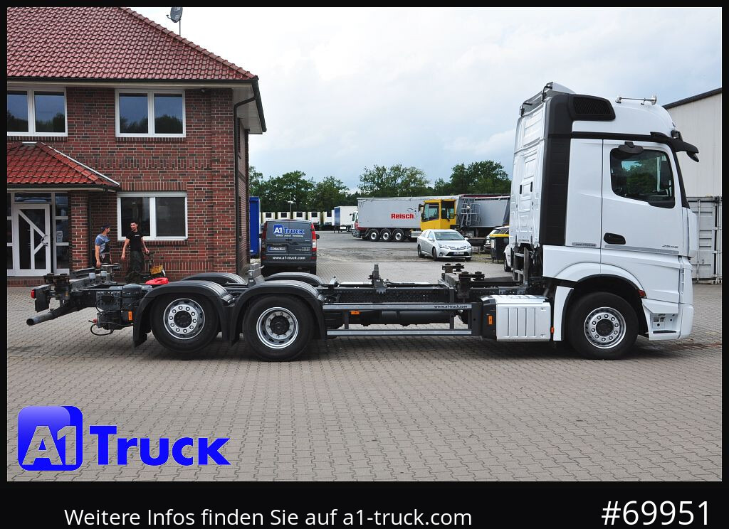 Containerwagen/ Wechselfahrgestell LKW MERCEDES-BENZ 2545, Multi BDF, Wechsler, 7.45-7.82, MIDI, LIftachse: das Bild 8