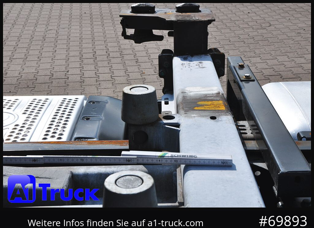 Containerwagen/ Wechselfahrgestell LKW MERCEDES-BENZ 2545, Multi BDF, Wechsler, 7.45-7.82, MIDI, LIftachse: das Bild 15
