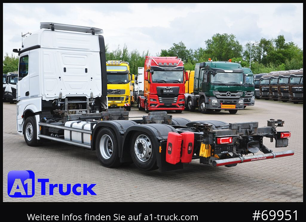 Containerwagen/ Wechselfahrgestell LKW MERCEDES-BENZ 2545, Multi BDF, Wechsler, 7.45-7.82, MIDI, LIftachse: das Bild 11