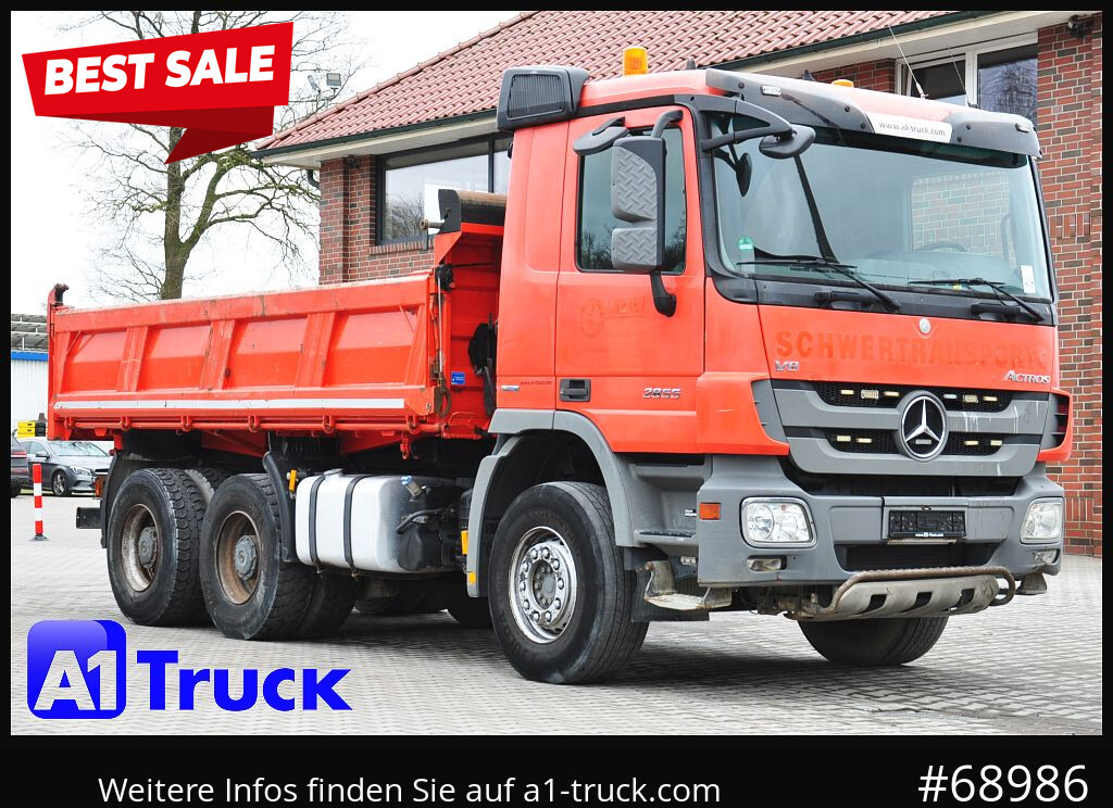 MERCEDES-BENZ Actros 2655 ,V8, 6x4 Meiller Klima , EPS - Kipper: das Bild 1 MERCEDES-BENZ Actros 2655 ,V8, 6x4 Meiller Klima , EPS - Kipper: das Bild 1