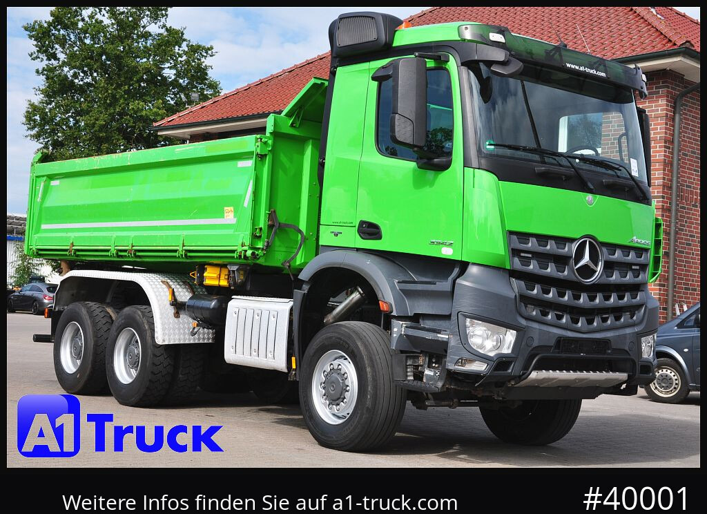 MERCEDES-BENZ Arcos 3342 BB, 6X6 Meiller Bordmatik - Kipper: das Bild 1 MERCEDES-BENZ Arcos 3342 BB, 6X6 Meiller Bordmatik - Kipper: das Bild 1