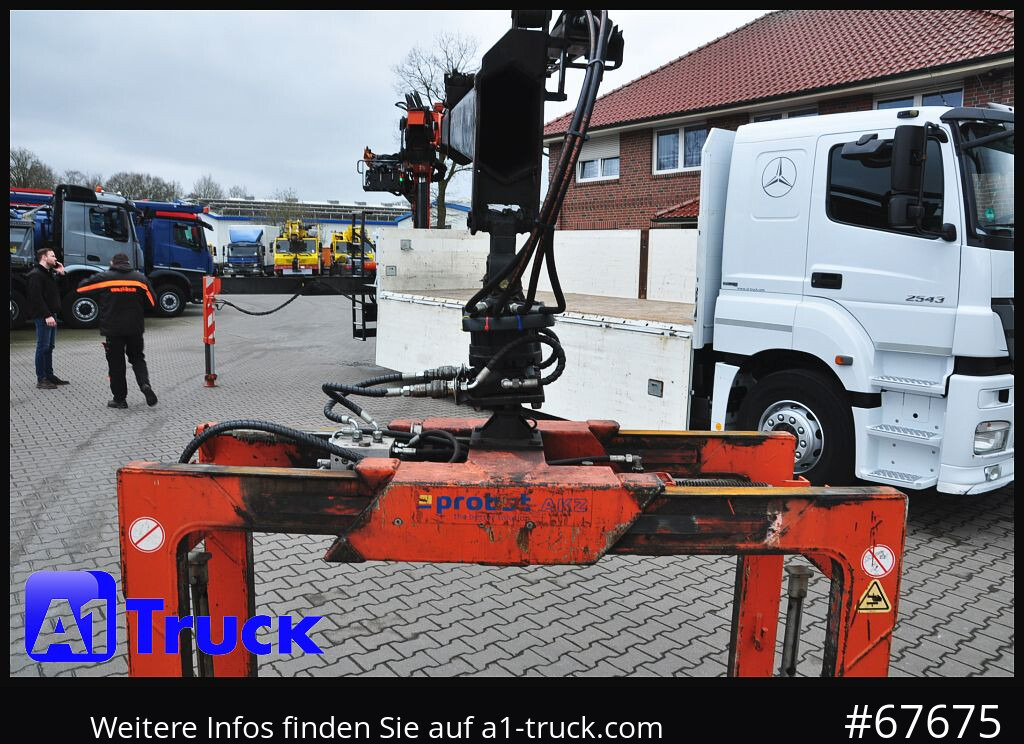 MERCEDES-BENZ Axor 2543, Atlas 170.2 Kran, Lift-Lenkachse, - Autokran, Pritsche LKW: das Bild 3 MERCEDES-BENZ Axor 2543, Atlas 170.2 Kran, Lift-Lenkachse, - Autokran, Pritsche LKW: das Bild 3