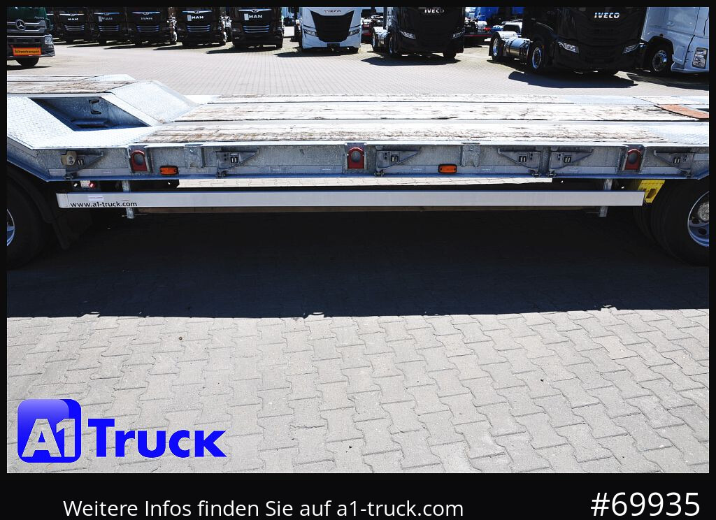 MUELLER-MITTELTAL T4 Profi, 4 achs Tieflader, hydr. Rampen, - Tieflader Anhänger: das Bild 2 MUELLER-MITTELTAL T4 Profi, 4 achs Tieflader, hydr. Rampen, - Tieflader Anhänger: das Bild 2
