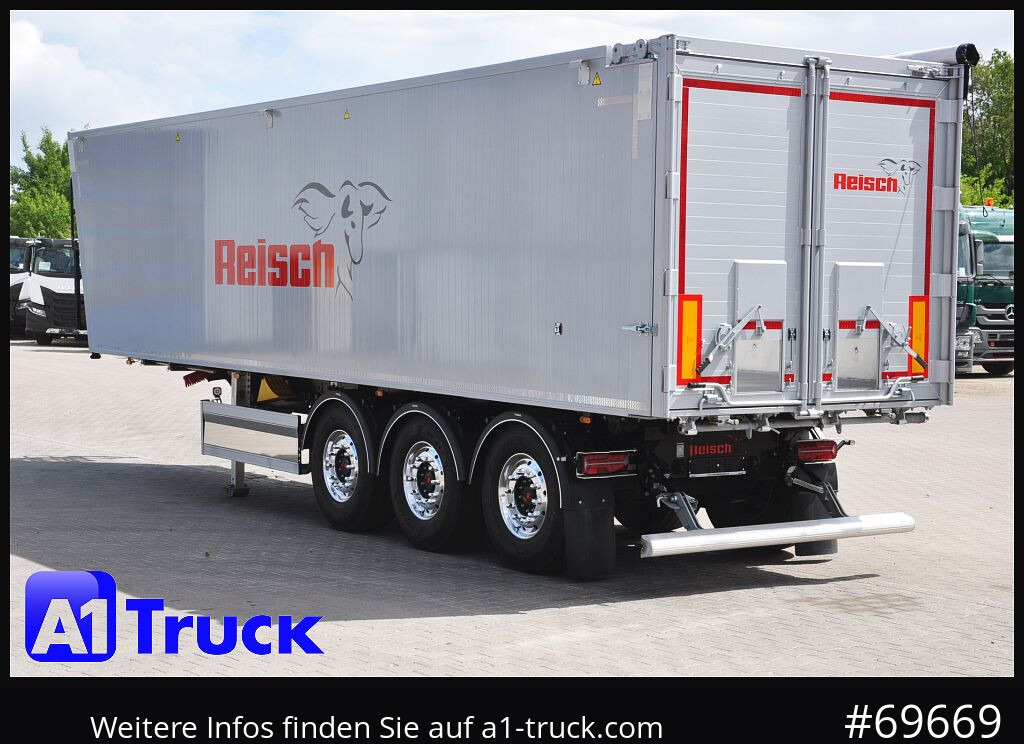 NEU: Kipper Auflieger REISCH RHKS, Alu-Kippmulde 52m³, Miete: das Bild 11 NEU: Kipper Auflieger REISCH RHKS, Alu-Kippmulde 52m³, Miete: das Bild 11