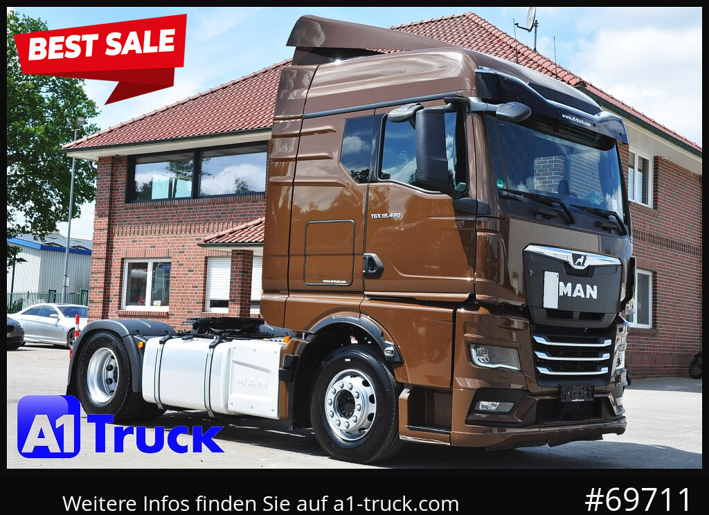 MAN TGX 18,480 BLS Intarder Standklima, Garantie - Sattelzugmaschine: das Bild 1 MAN TGX 18,480 BLS Intarder Standklima, Garantie - Sattelzugmaschine: das Bild 1
