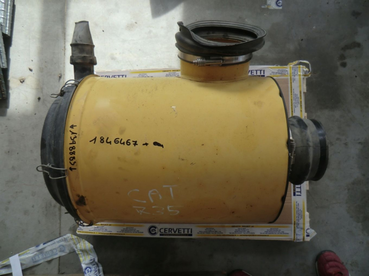 Caterpillar 735 Contenitore del filtro dell aria completo - Luftfilter für Baumaschine: das Bild 5 Caterpillar 735 Contenitore del filtro dell aria completo - Luftfilter für Baumaschine: das Bild 5