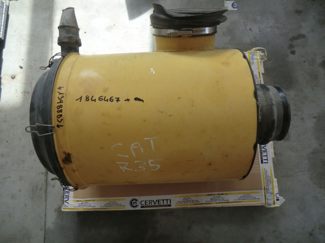 Caterpillar 735 Contenitore del filtro dell aria completo - Luftfilter für Baumaschine: das Bild 1 Caterpillar 735 Contenitore del filtro dell aria completo - Luftfilter für Baumaschine: das Bild 1