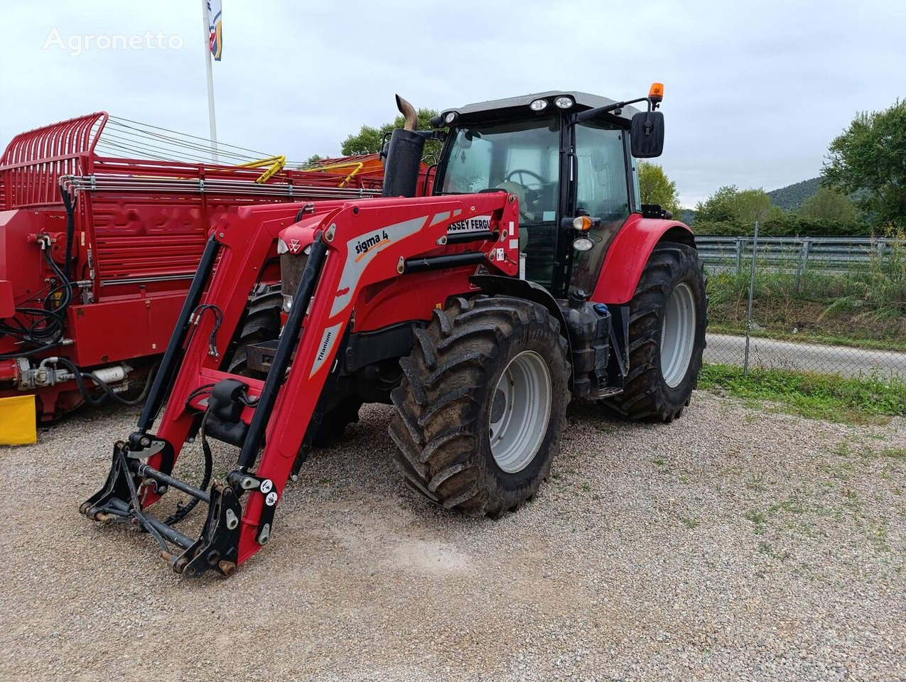 Massey Ferguson 7714 DYNA-4 - Traktor: das Bild 4 Massey Ferguson 7714 DYNA-4 - Traktor: das Bild 4