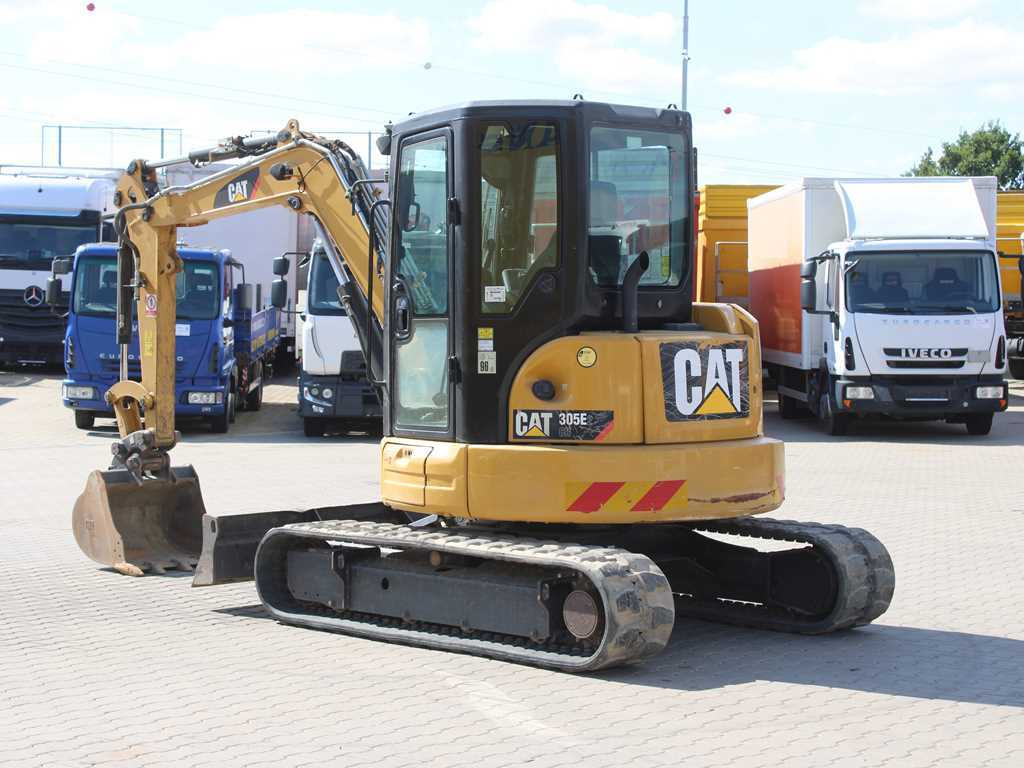 Caterpillar CAT 305 E2, HYDRAULIC CIRCUITS, 3 X BUCKETS, QUICK COUPLER - Minibagger: das Bild 5 Caterpillar CAT 305 E2, HYDRAULIC CIRCUITS, 3 X BUCKETS, QUICK COUPLER - Minibagger: das Bild 5
