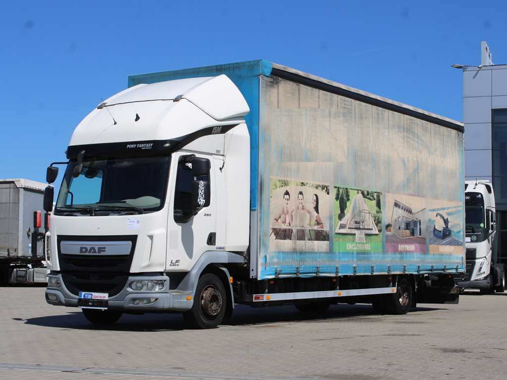 DAF LF 260, EURO 6 - Plane LKW: das Bild 1 DAF LF 260, EURO 6 - Plane LKW: das Bild 1