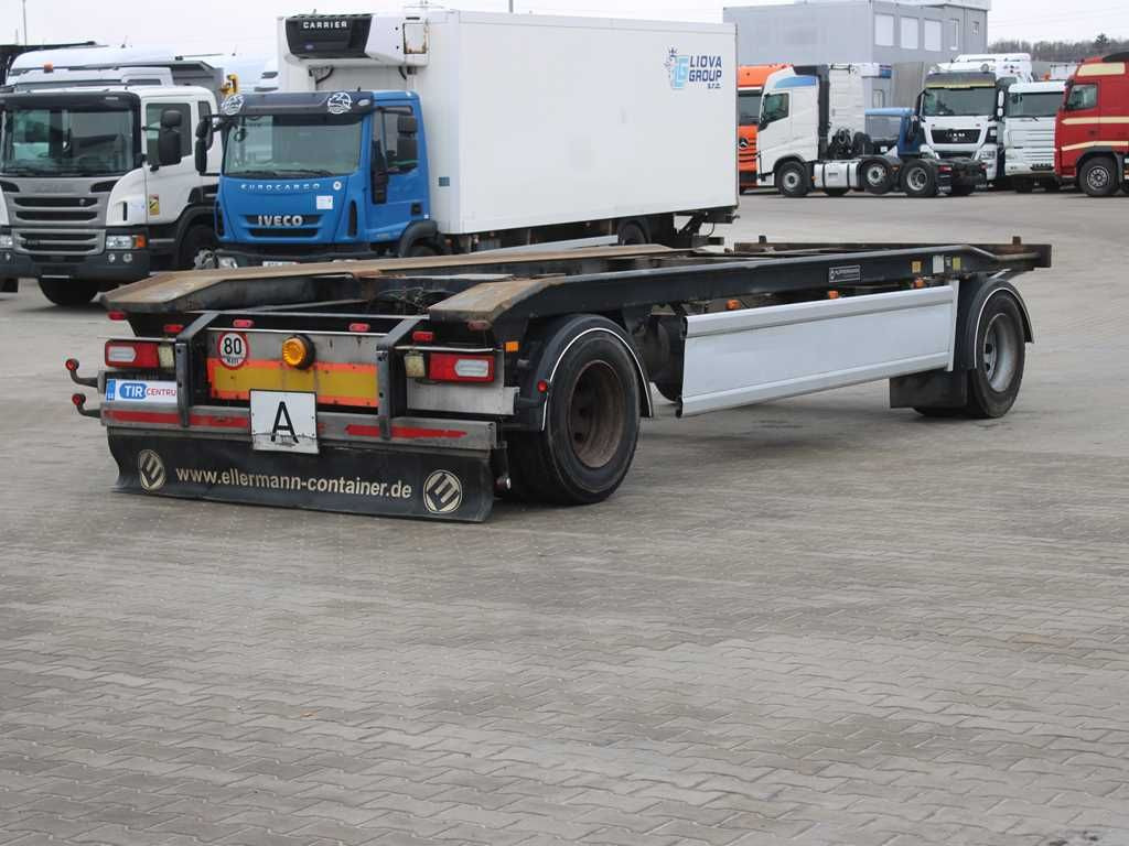 Hüffermann HAR 18.70, AXLES SAF, PNEU 80% - Abrollanhänger/ Absetzanhänger: das Bild 3 Hüffermann HAR 18.70, AXLES SAF, PNEU 80% - Abrollanhänger/ Absetzanhänger: das Bild 3