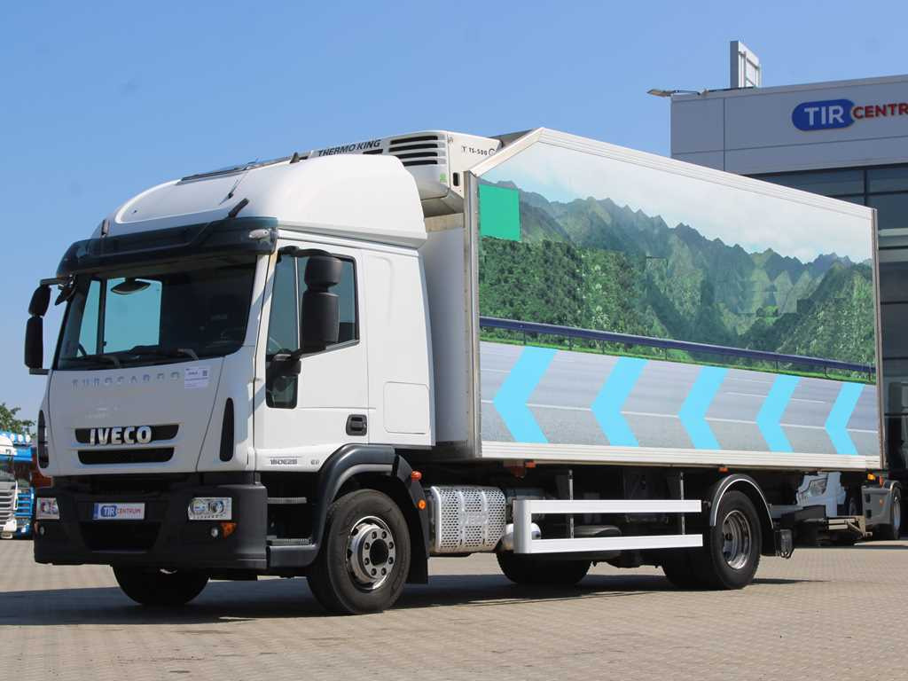 Iveco EUROCARGO 150E28, THERMO-KING TS-500, HYDRAULIC FRONT - Kühlkoffer LKW: das Bild 1 Iveco EUROCARGO 150E28, THERMO-KING TS-500, HYDRAULIC FRONT - Kühlkoffer LKW: das Bild 1