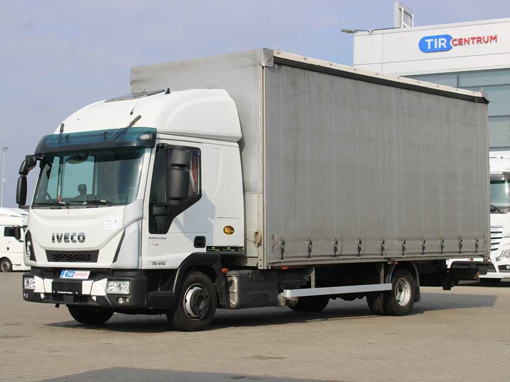 Iveco EUROCARGO 75E210, EURO 6, PNEU 80% - Plane LKW: das Bild 1 Iveco EUROCARGO 75E210, EURO 6, PNEU 80% - Plane LKW: das Bild 1