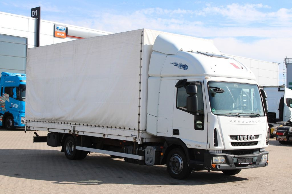 Iveco EUROCARGO ML 75E18, EURO 5EEV,PNEU 90%,SIDE-WALL - Plane LKW: das Bild 2 Iveco EUROCARGO ML 75E18, EURO 5EEV,PNEU 90%,SIDE-WALL - Plane LKW: das Bild 2
