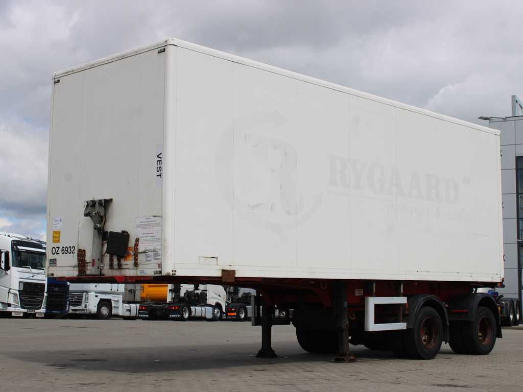 KEL-BERG E36S2, AXLES 10t, EXPANDABLE, SAF AXLES - Koffer Auflieger: das Bild 1 KEL-BERG E36S2, AXLES 10t, EXPANDABLE, SAF AXLES - Koffer Auflieger: das Bild 1